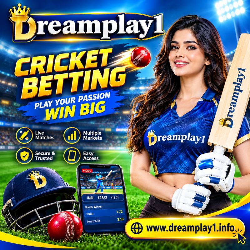 Dreamplay1 Cricket Betting – Enjoy an Exciting Online Cricket Experience